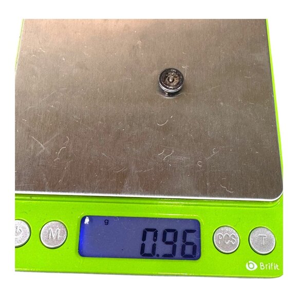 Vintage Masonic Compass 14k Gold Antique Decorative Button Pin Mason 0.96g - Picture 5 of 8